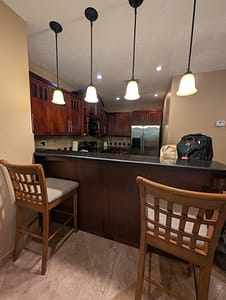infinity bay resort kitchen