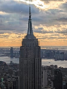daytime view of empire state building from summit one vanderbilt